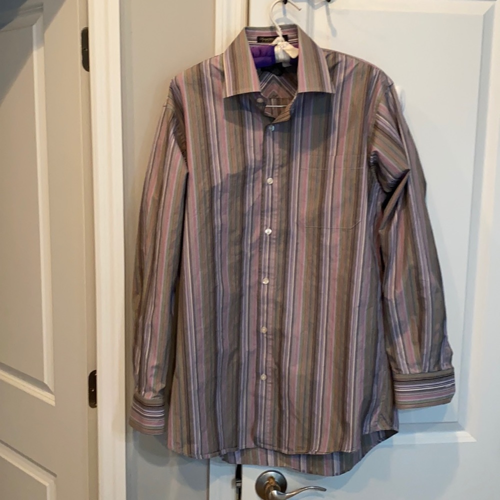 Harold Powell Long Sleeve Button Up Size Md
